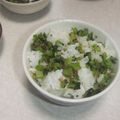 きらり流れ星's cooksnap of when they made ★ご飯がススム＊大根葉のゴマ油炒め＊♪.