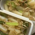 9ma9ma's cooksnap of when they made チンゲン菜とこんにゃくの甘辛炒め.