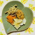 チェックのミニくま's cooksnap of when they made 簡単☆長芋とがんもどき・えのきの煮物♪.