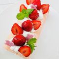 あきん坊's cooksnap of when they made いちごの春色ロールケーキ.