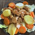 ぴー子丸's cooksnap of when they made じゅーしー★鶏むね肉のカレー粉焼き.