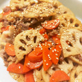 バウチャン's cooksnap of when they made れんこんの香りきんぴら.