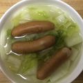 かおり♡♡♡'s cooksnap of when they made 調味料は塩だけ♪白菜とソーセージの煮込み.