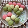 yuminan47k's cooksnap of when they made 花見団子に♪もちもちやわらか三色団子.