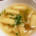 お塩と砂糖's cooksnap of when they made 油揚げのコンソメスープ.