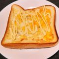 はにはにはにぃ's cooksnap of when they made 食パン1枚でホットサンド.