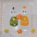 ぼにこ☆'s cooksnap of when they made 離乳食 初期 6ヶ月すぎ頃 ひな祭り.