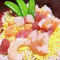 クックLY5XSG☆'s cooksnap of when they made ひな祭りにも☆海鮮ちらし寿司.