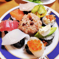 山ばあば's cooksnap of when they made 手鞠寿司より簡単!?手鞠寿司風巻き寿司.