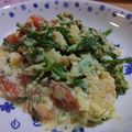 maijou2501's cooksnap of when they made 菜の花とトマト入りチーズオムレツ風.