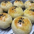 10hamham's cooksnap of when they made ホットケーキミックスで簡単あんパン.
