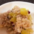 クックX6MVQF☆'s cooksnap of when they made もち米と隠し味に蜂蜜の♪さつま芋御飯♪.