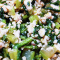 monjimari's cooksnap of when they made 大根の葉と挽肉のみそ炒め.