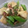 Rick_t's cooksnap of when they made スナップエンドウとカブのバター炒め.