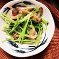 トリノオリンピック☆'s cooksnap of when they made 三つ葉としめじのわさび風味お浸し☆.