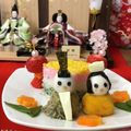 ゆゆゆぱっと's cooksnap of when they made 離乳食後期ひな祭り*菱餅型のちらし寿司風.