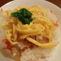 レインボーー's cooksnap of when they made * レンジで簡単 ❤薄焼き卵de錦糸卵♪.
