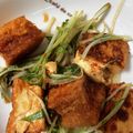 mantacarp's cooksnap of when they made 厚揚げ＆水菜のポン酢浸し.