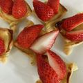 あおい大地's cooksnap of when they made 春スイーツ★苺のカスタードパイ.