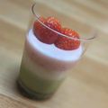 ポロリ＆ナル's cooksnap of when they made 基本材料2つ簡単ひな祭りマシュマロムース.