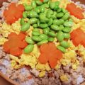 マレフィセント's cooksnap of when they made ひな祭りに♪簡単！鶏そぼろのちらし寿司.