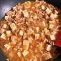 ame-ikuru's cooksnap of when they made 白菜消費✨あま～い白菜の和風麻婆豆腐♡.