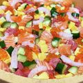 まやしゅうまま's cooksnap of when they made 簡単♡コロコロバラちらし寿司♪雛祭りに。.