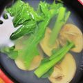 BBmam's cooksnap of when they made はまぐりと菜の花のお吸い物.