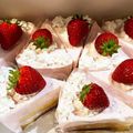 キョウタン's cooksnap of when they made 春色❤苺のムースケーキ.