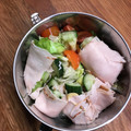 Ruriluru's cooksnap of when they made きゅうりのハム巻き 簡単お弁当隙間埋め～.