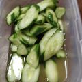 松潤LOVE♥️♥️'s cooksnap of when they made 昆布茶とすし酢だけ！きゅうりの浅漬け.