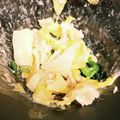 しお、こしょう！'s cooksnap of when they made 抱えてたべちゃうよ！白菜サラダ.