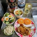ebipeco's cooksnap of when they made TDL風♪ テリヤキチキンレッグ.