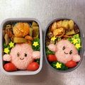 Chaaa_room's cooksnap of when they made キャラ弁＊星のカービィ♪.