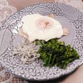 クックHG9V8Y☆'s cooksnap of when they made 簡単！おいしくきれいなベーコンエッグ.