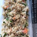 jonthon's cooksnap of when they made 焼鮭と大葉の混ぜご飯.