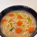 mintymoo's cooksnap of when they made 白菜のちゃんぽん風スープ.