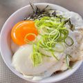 azbjbn's cooksnap of when they made ごま油で香ばしい目玉焼きどんぶり.