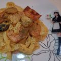 やましー0615's cooksnap of when they made ひと皿で完結！簡単カルボうどん.
