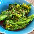 あるぺんちゃん's cooksnap of when they made ➏菜の花❀胡麻和え➏.