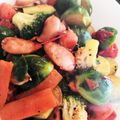 あいちゃん★♡♡'s cooksnap of when they made お酒がすすむ！芽キャベツのペペロンチーノ.