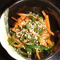 あやまんまる's cooksnap of when they made ちくわと人参とピーマンでキンピラ♪.
