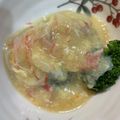 わたるんママ's cooksnap of when they made ブロッコリーとカニカマの中華あんかけ.