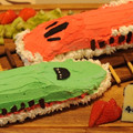 それいゆ★'s cooksnap of when they made 東北新幹線♪はやぶさとこまちの連結ケーキ.