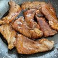♦︎翡翠♦︎'s cooksnap of when they made 簡単☆とんてき　豚ロース焼　絶品タレ.