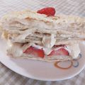 ☆なつこ's cooksnap of when they made 苺のミルフィーユ♪.