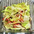 まいちゃと's cooksnap of when they made カニカマとキャベツのレンジ蒸し.