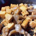 カナダちびママ's cooksnap of when they made 鳥肉と厚揚げこんにゃくのソース味噌炒め.