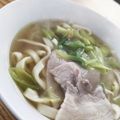 むーまー's cooksnap of when they made にんにくたっぷり♡肉汁きしめん.