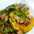 チャコ★'s cooksnap of when they made 子供でも大丈夫！？ゴーヤと南瓜の炒め物.